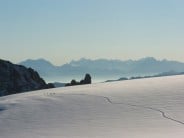 Crossing the Trient Glacier