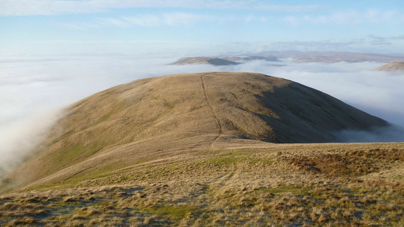 Linghaw 498.8m (its been surveyed!), in the Howgills  © Mark Trengove