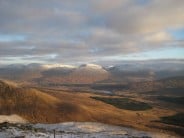 looking over to Beinn an Dothaidh in the evening