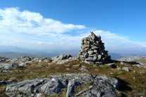 The summit of Carn a' Chuillin (Corbett).