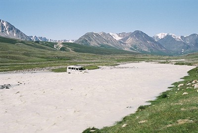 River crossing Mongolian Style  © boxey