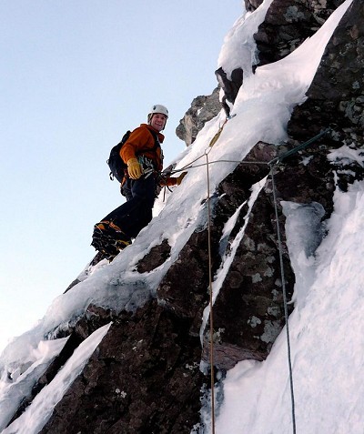 Mike Pescod of Abacus Mountaineering  © Mike Pescod