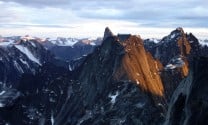 The Cirque of the Unclimbables in the Ragged Range of the Mackenzie Mountains, North West Territories, Canada.