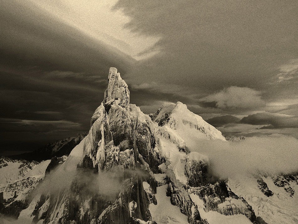 Cerro Torre as seen from Domo Blanco  © Tim Neill