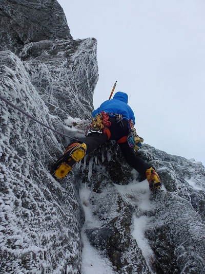 Andy Bain 2nd pitch of Ardgartan Blended  © andrew bain