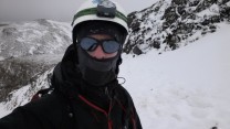 Cold weather on Ben Nevis
