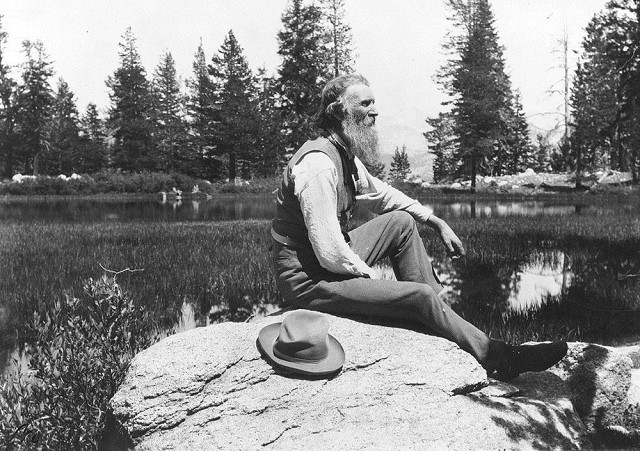 John Muir, champion of early US National Parks  © JMT