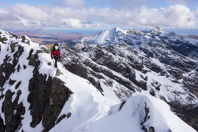 An amazing ridge...  © Alastair Begley