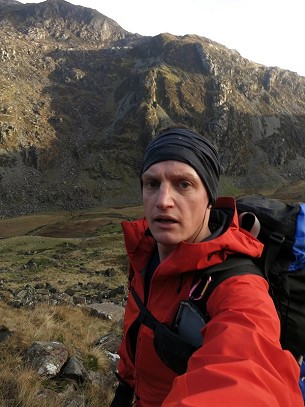 Testing the breathability on the sweaty slog up to Grib Goch  © Toby Archer