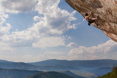 Julian Mayer at Pecka Rock Climbing Festival, Bosnia and Herzegovina  © Maccia