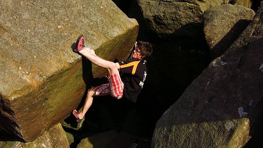 Ted on sitting duck f6B, Burbage south.  © TedT