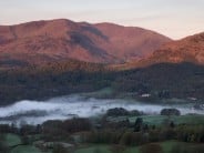 Great Carrs in the Lakes, taken at dawn from Loughrigg Fell