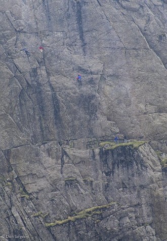 Assault on Central Buttress  © Don Sargeant
