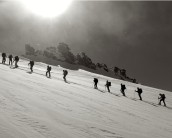 Skitour on Mount Adula (IT) or Rheinwaldhorn (DE), in Ticino.