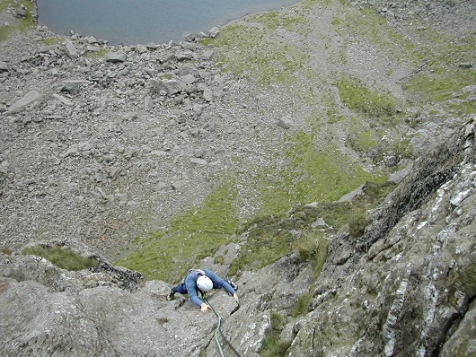 Longland's Climb, pitch 2  © caradoc