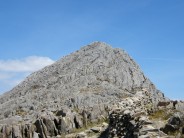 A view of the South face climb of Tryfan