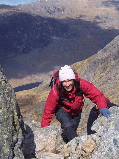 Scrambling - great fun for more confident walkers  © Kate Worthington