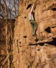 Climbing at Parbold in the '70's