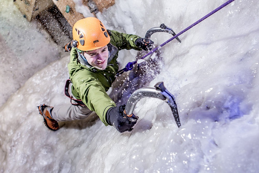 Some thing a little different! Ice Climbing in London @ vertical chill Covent Garden  © robjob