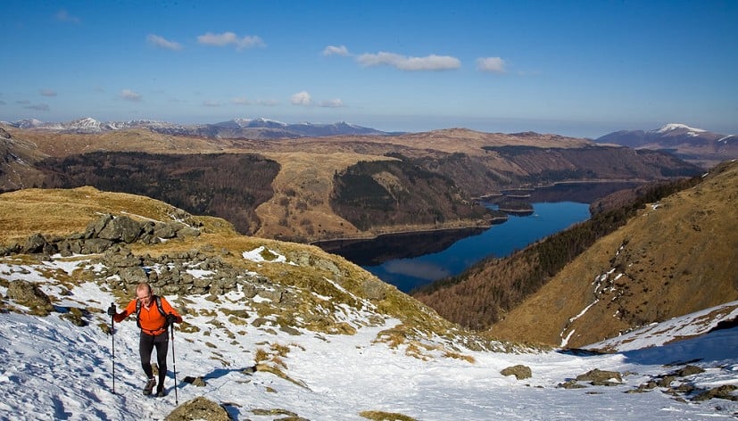 Joe's race (Helvellyn looking out to Thirlmere)  © John Bamber