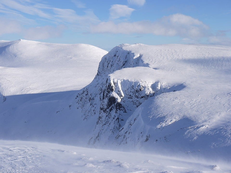 Carn Etchachan and the Shelter Stone Crag   © Gary Hodgson