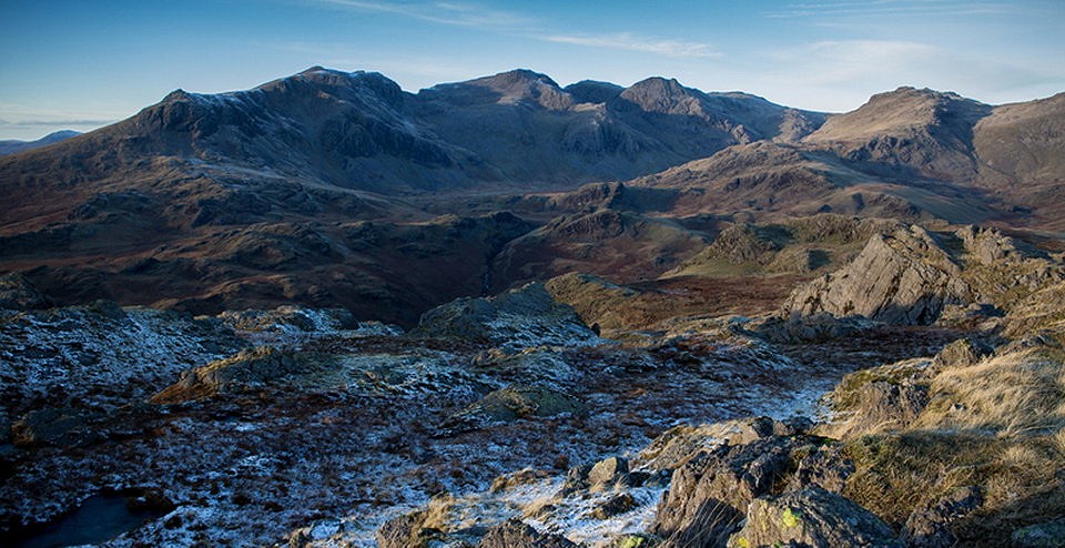 The Scafells in autumn  © Terry Abraham