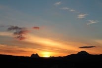 Sunset over Suilven
