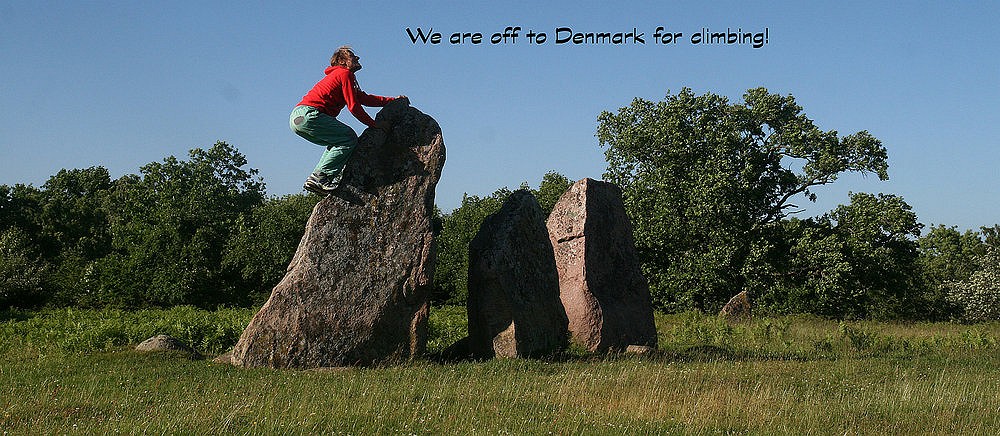 Climbing in Denmark - this is what you might think it looks like, but no...  © Title: Christiane Hupe; Areas: GeoQuest Publishing House, Halle