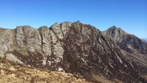 A'Chir Ridge - southern section & Cir Mhor in the background