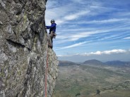 Daymo leading the 2nd pitch of Belle Vue Bastion