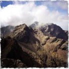 Mountain view taken while doing the Cuillin traverse, may '14