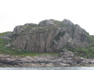 Ross of Mull granite: Kintra: Ice Wall (centre) and La Berriga de Cerbeza (far right)