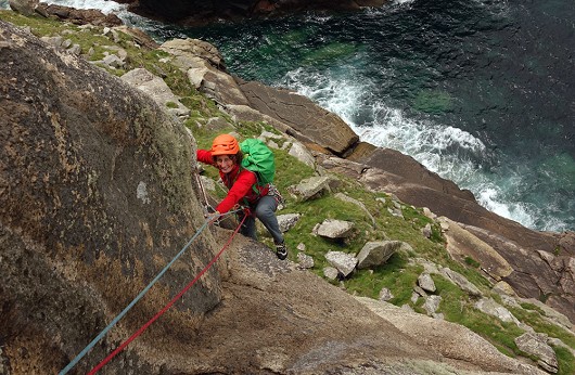 Alice completing the last hard section on p2 of Beowulf  © Brian H