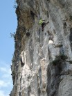 Sustained climbing on Za Stanislava F6b, Sector Visoke Pole, Omis, Croatia