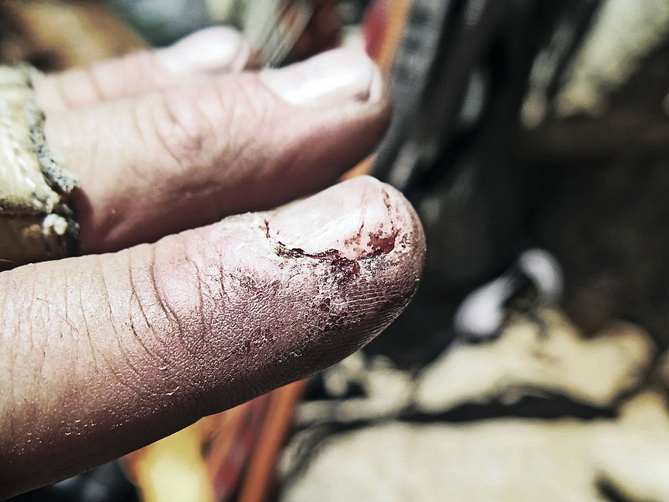 From your fingers to your feet, big walling hurts. Are you tough enough?  © Andy Kirkpatrick