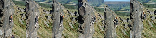 Sequence, West Sphinx Direct, Wainstones  © John Lavelle
