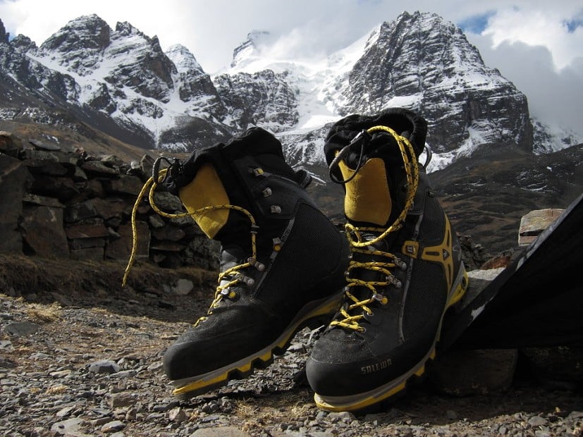 A 'single' boot will do for all but the highest or coldest locations, photo Dan Bailey  © Dan Bailey