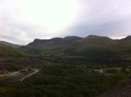 On a walk to a boulder in nantlle