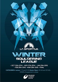 La Sportiva Winter Bouldering League  © Reading Climbing Centre