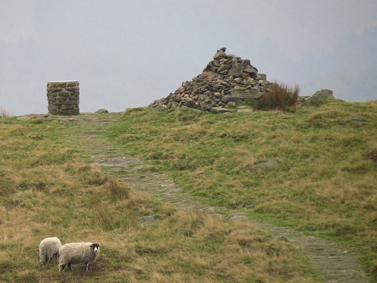 Lost Lad: The Cairn of Abraham Lowe, a young shepherd boy from the lost village of Derwent.  © Miss Testarossa