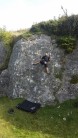 New bouldering route on Hafod moors