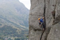 Tim Exley on the first ascent of Blitzgreig Bop