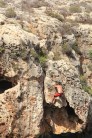 Me DWS climbing at Zurrieq, Malta on 27th September 2014