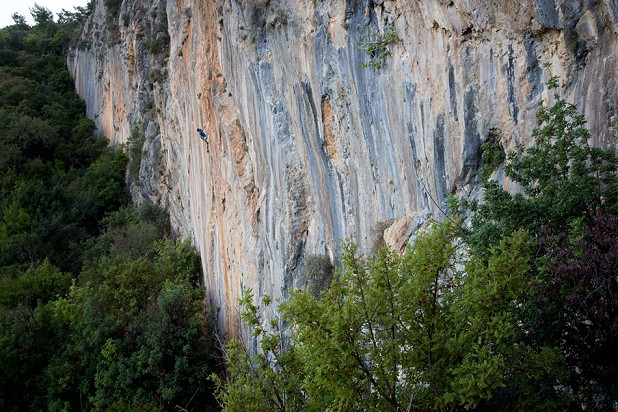 The vertical limestone of Cennet at Olympos gave Pembroke-esque climbing, but with bolts!  © Jack Geldard - UKC