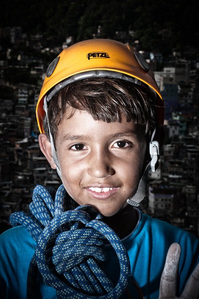 A young boy involved in Urban Uprising's work in Rio  © UKC Articles
