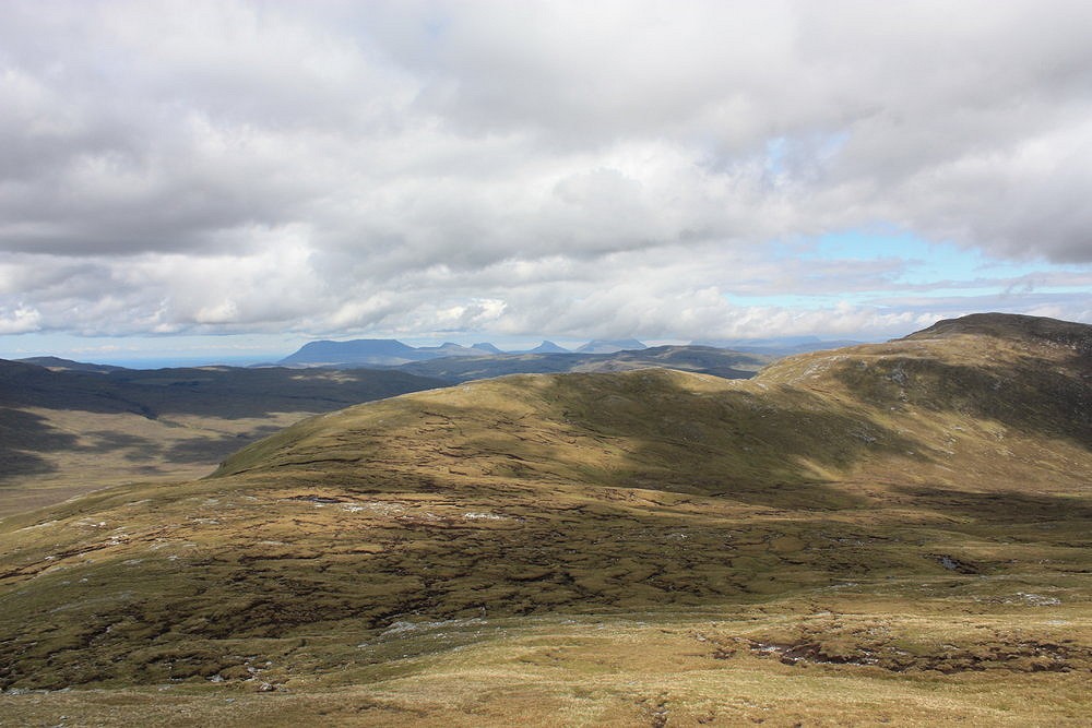 View into Sutherland from Seana Bhraigh  © Simon Ash