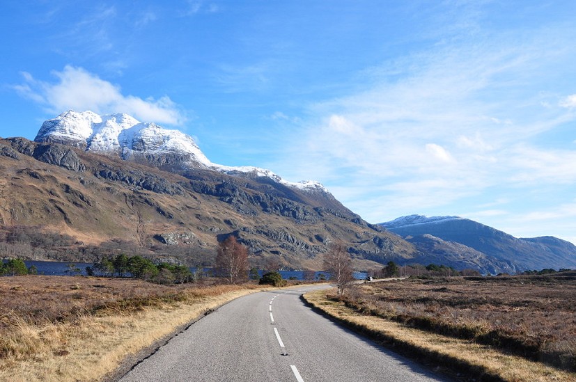 Slioch and the road to Kinlochewe  © TorridonRed