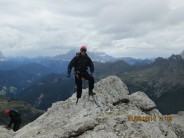 Scott in Dolomites, Italy