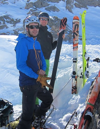 Mixaction jacket's hybrid design works brilliantly for ski-touring.  © vscott