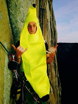 Pete Whittaker: one banana in the Wideboyz bunch.  © Tom Randall